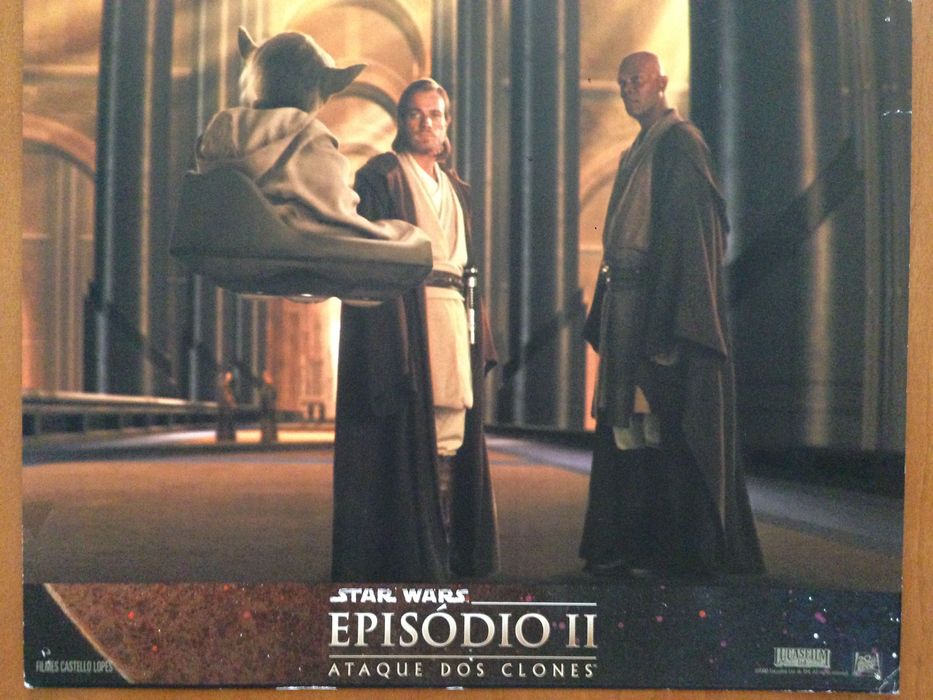 Cartazes filme  Star Wars Episode II The Ataque dos Clones originais