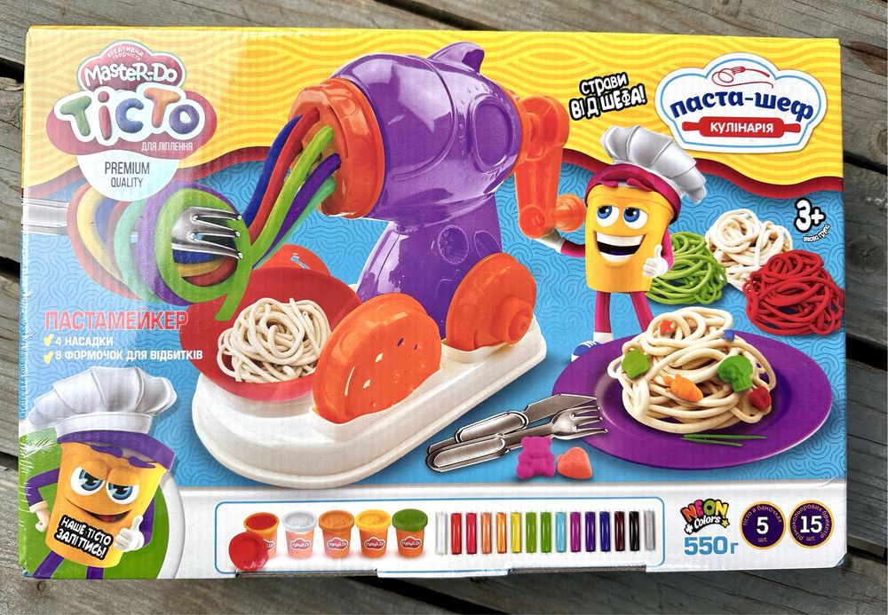 Тісто для ліплення Master Do Паста-шеф Кулінарія TMD-16-01U Danko toys