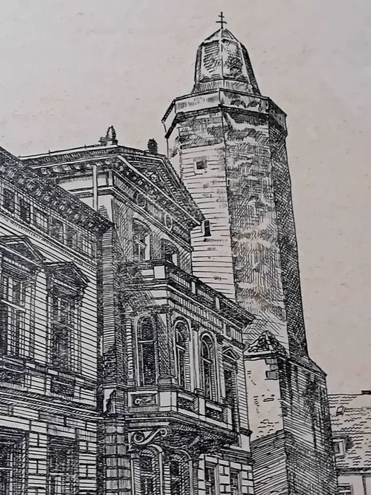 Grafika złotoryjskiego Artysty Sp.Zygmunta Luksandera
