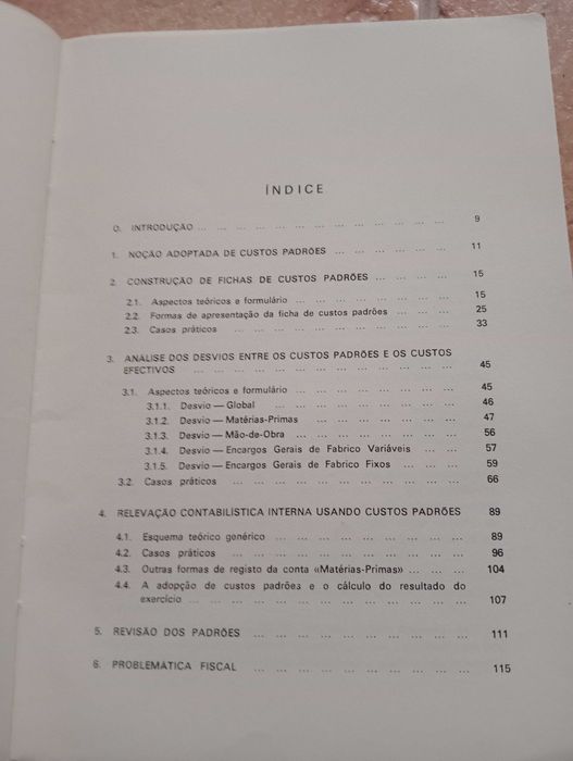 Livro - Custos Padrões