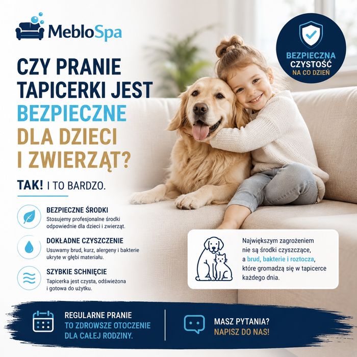 Pranie tapicerki meblowej