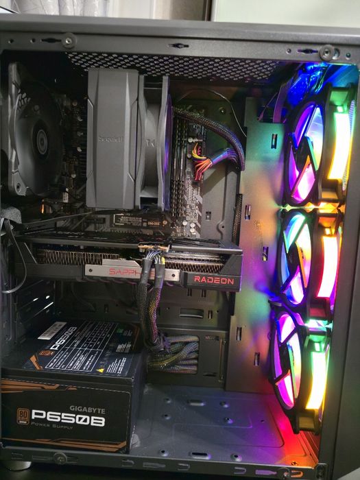 Системный блок ПК rx9060xt Ryzen 5700x