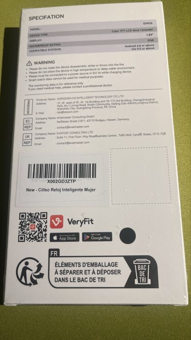smartwatch marki Cillso