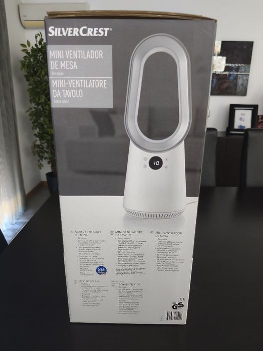 Ventilador de mesa (potente e silencioso)