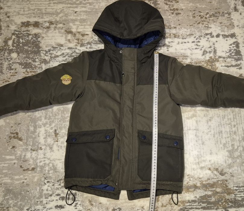 Зимня куртка на хлопчика 122 розмір