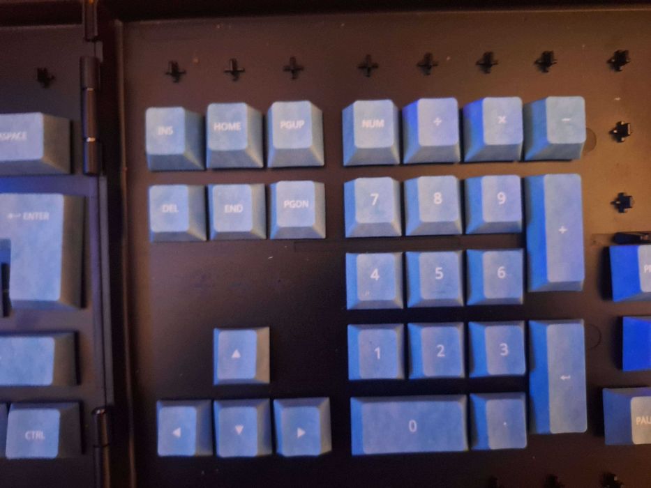 Conjunto das Teclas/Keycaps