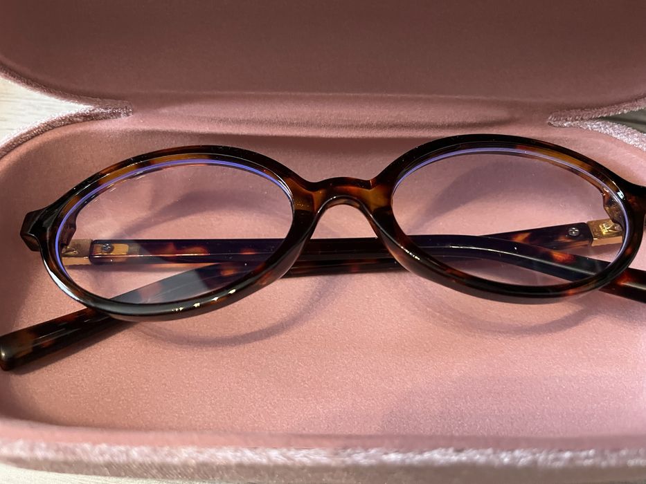 Okulary MiuMiu old money panterka