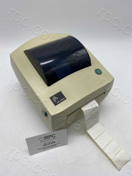 Принтер етикеток Zebra LP-2844 термопринтер для Нової Пошти та цінників