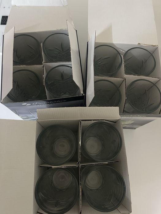 3 caixas de Conjunto 4 copos Pasabahçe Timeless – novos