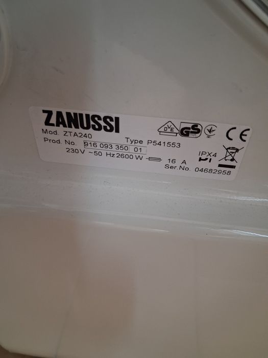 Máquina secar Zanussi
