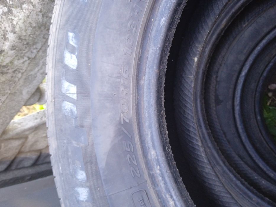Продам 4 літні гуми 225/70/16