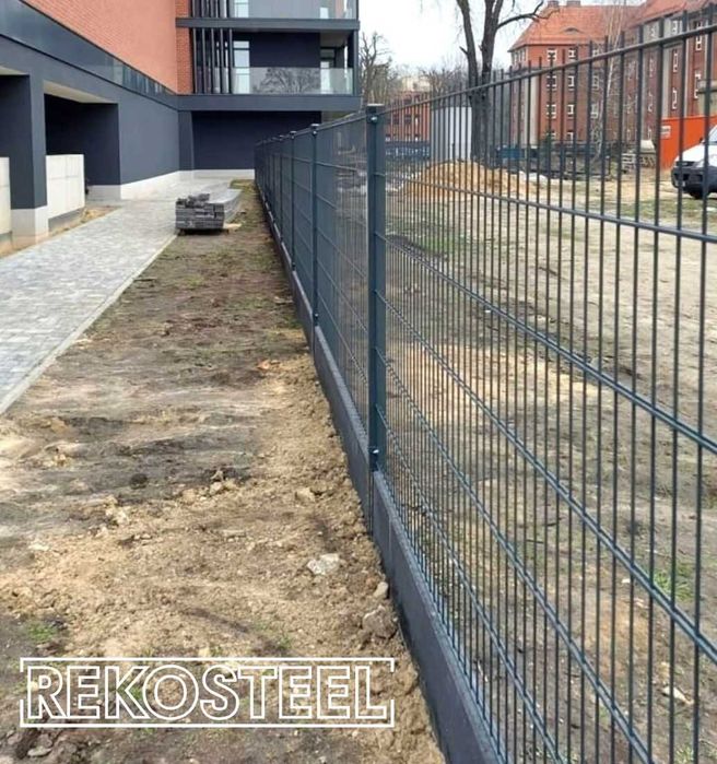 Ogrodzenie Panelowe Słupek Podmurówka Furtka Brama Panel Płot