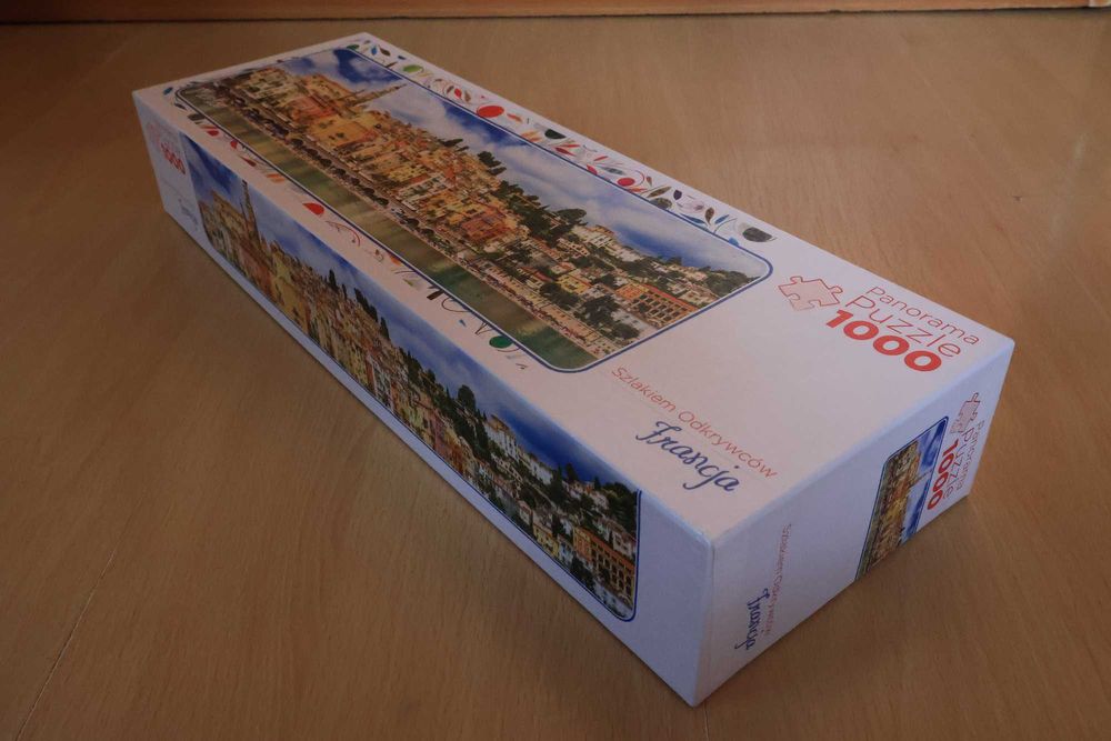 Puzzle Panoramiczne 1000 Francja