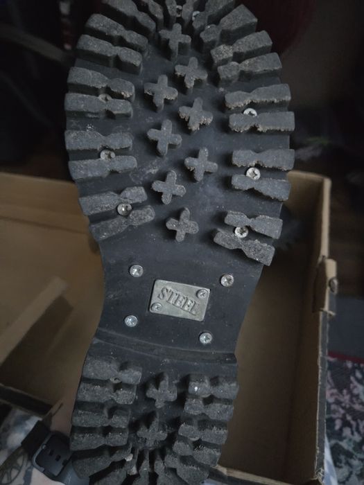 ботинки  steels панк