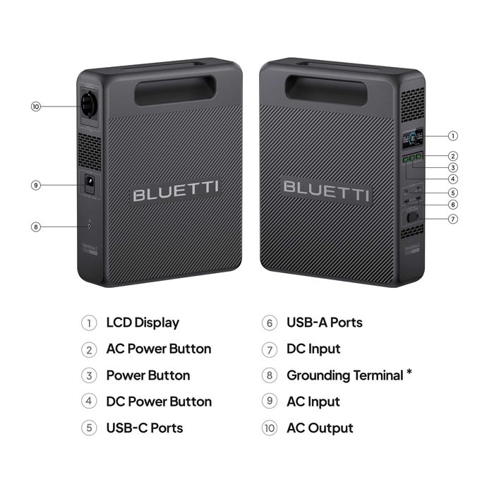 BLUETTI Handsfree 2 700W 512Wh - для походів та відключень світла!