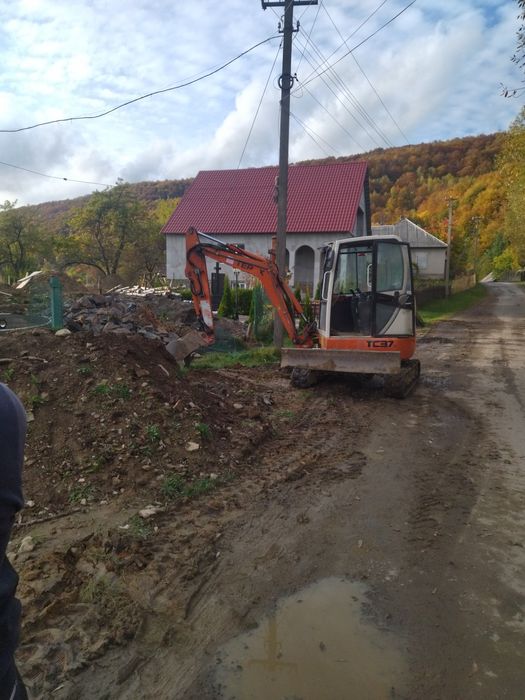 Послуги, оренда мініекскаватора