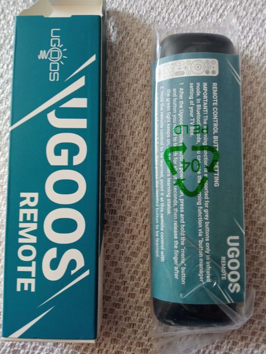 Pilot Ugoos UR02 ir/bluetooth air mouse