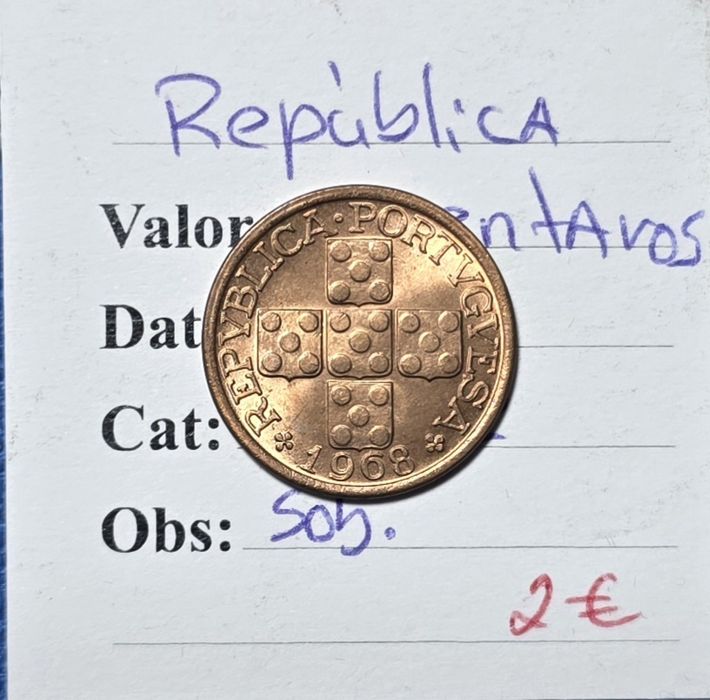 X centavos 1968 soberba
