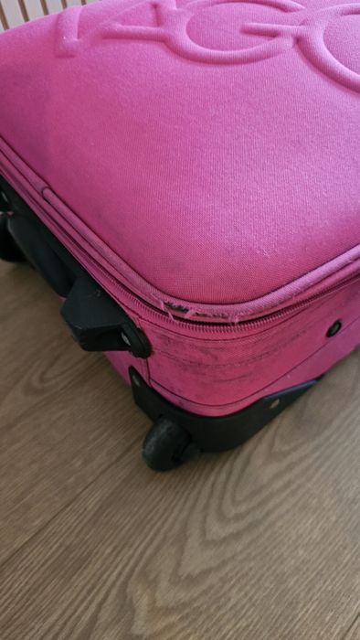 Mala de cabine rosa