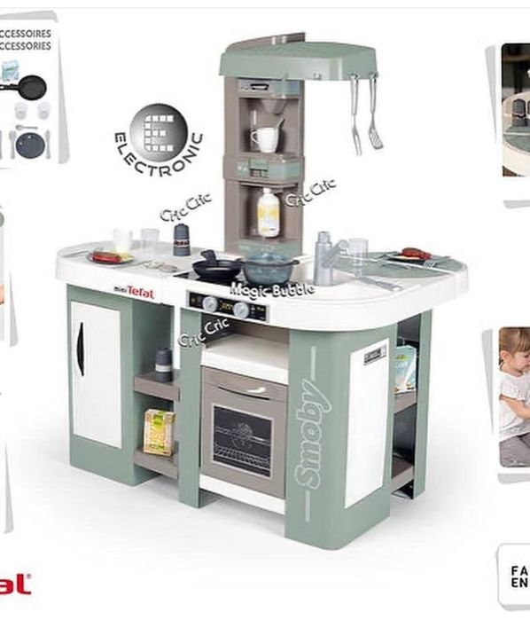 Інтерактивна дитяча кухня Smoby Tefal велика, з ефектом кипіння 311053