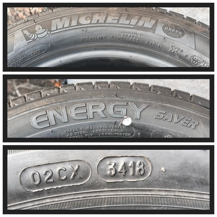 195/55R16 87G Michelin Energy Saver