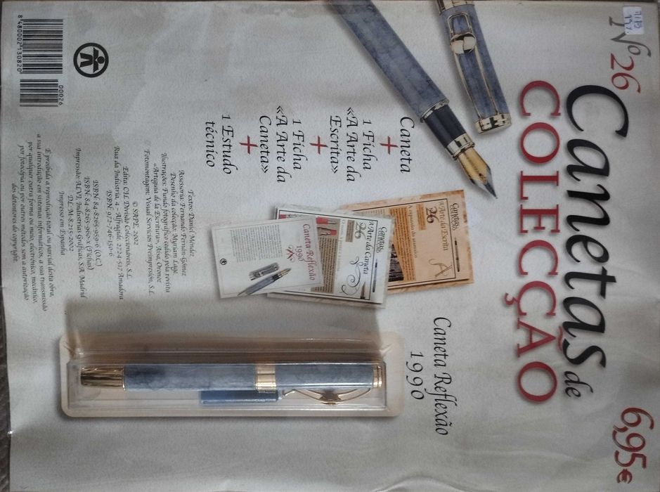 Canetas de aparo de coleção, novas