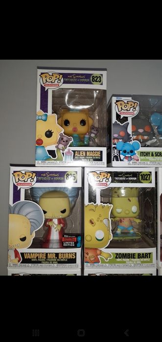 Funko The Simpsons Treehouse of Horror Collection set 11 Pops64552100575235121