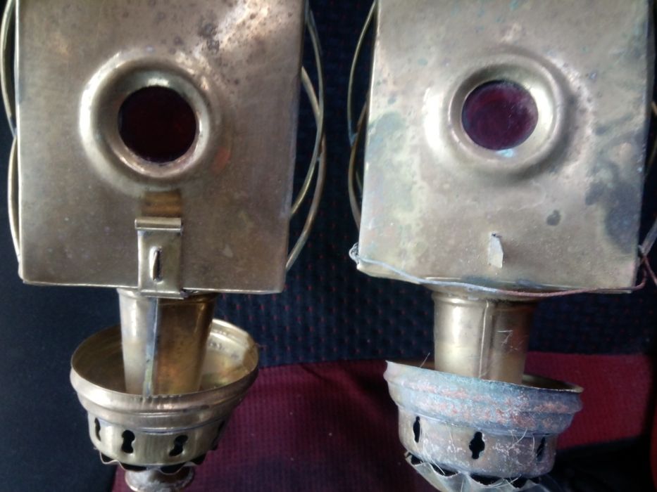 Candeeiros antigos vintage