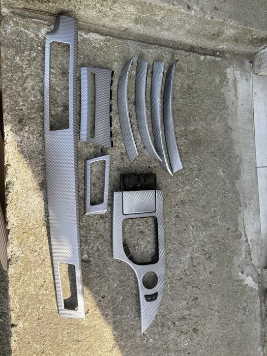 Dekory m pakiet alucube aluminiowe  listwy ozdobne bmw e60 e61 europa