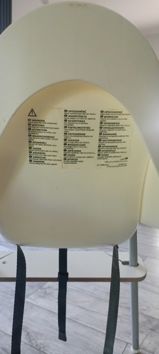 Krzesełko do karmienia Ikea