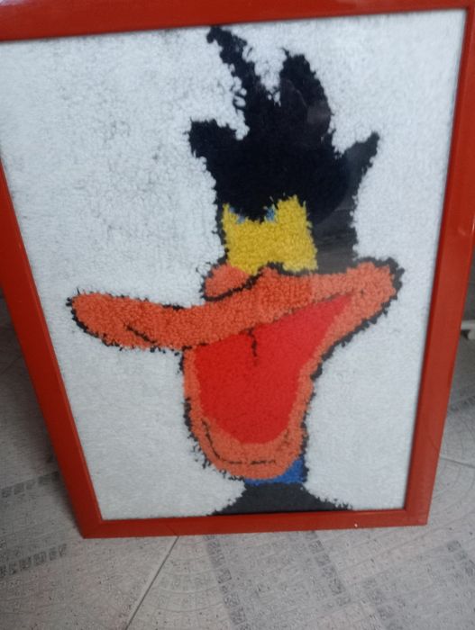 Quadro de boneco animado