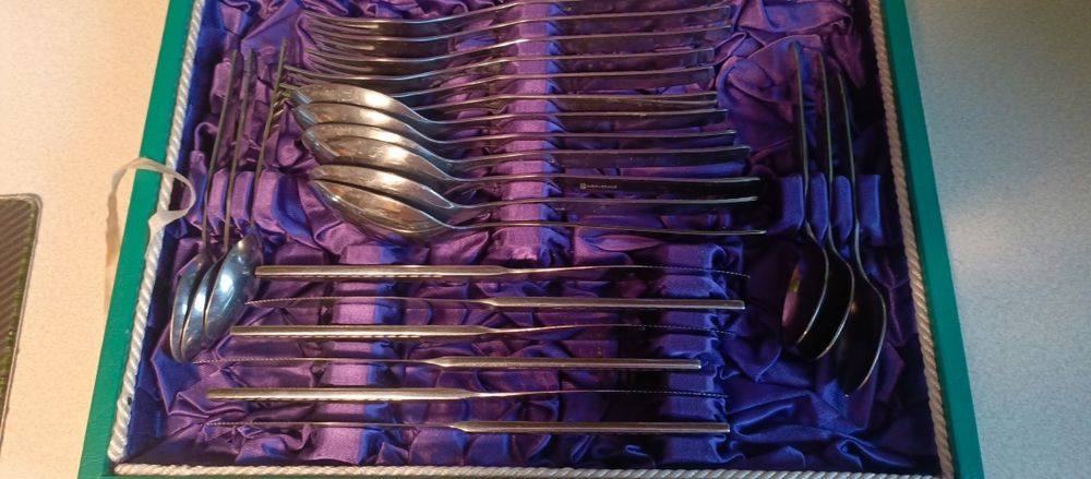 Sztućce PRL  nierdzewne