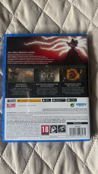 Гра на диску Diablo IV (Діабло 4) для PS5