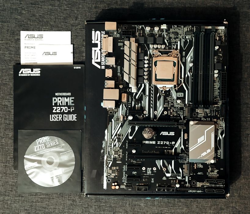 Материнская плата Asus Z270-P s-1151 Intel (B250 H270 H110 H170 Z170)