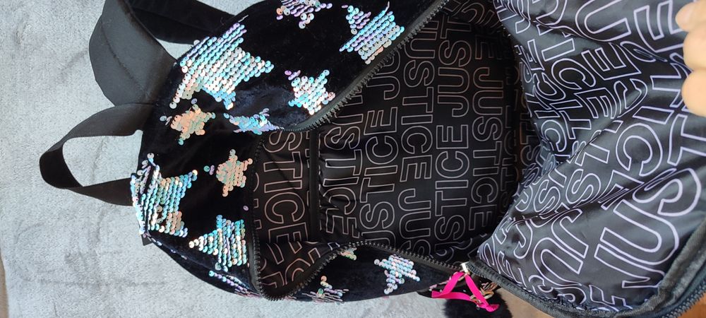 Рюкзак з паєтками