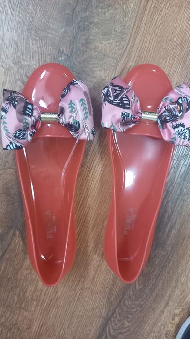 Buty baleriny silikonowe z kokardą Furla roz.40