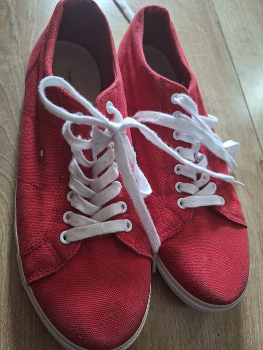 Tommy Hilfiger trampki czerwone,tenisówki