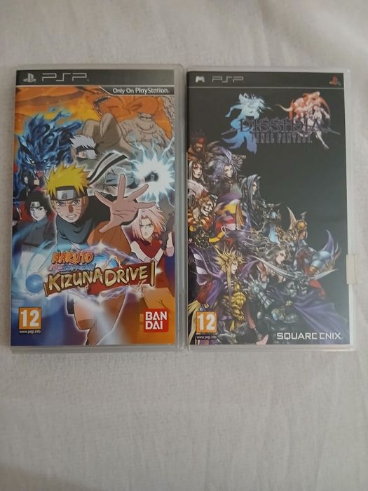 Naruto Kizuna Drive + Dissidia Final Fantasy PSP Completo