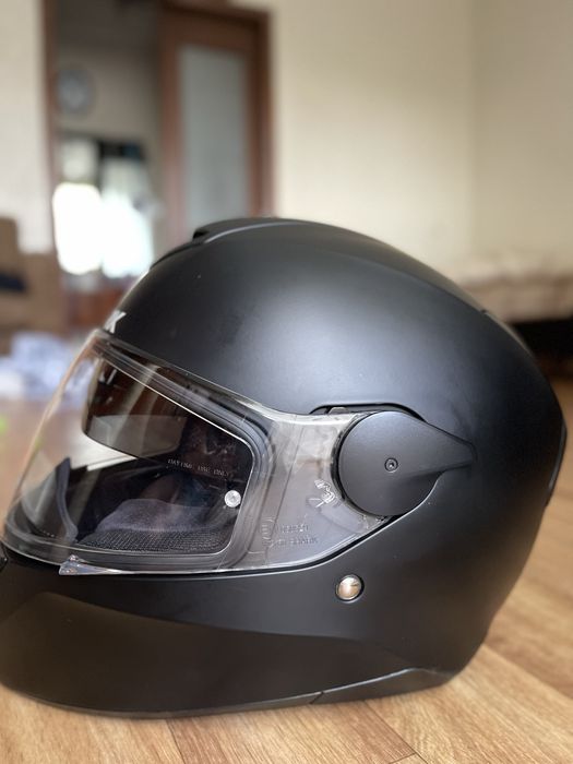 Мотошолом Shark D-Skwal Blank black matt S1