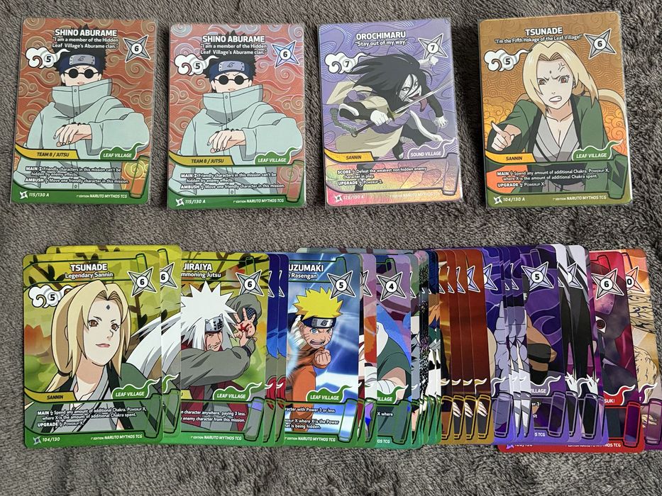 Karty Naruto Mythos TCG - 29 kart