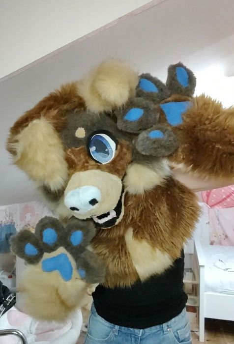 Furry fursuit head premade - przebranie / kostium