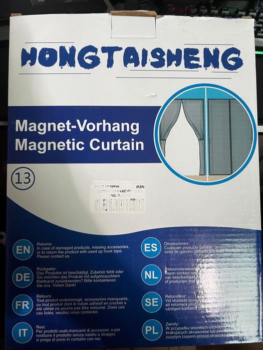 Magnetyczna zasłona/moskitiera marki hongtaisheng.