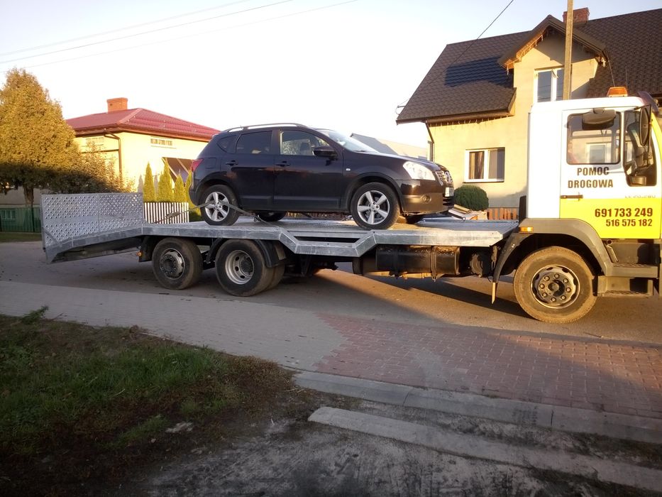 Zabudowa autolawety. Najazd