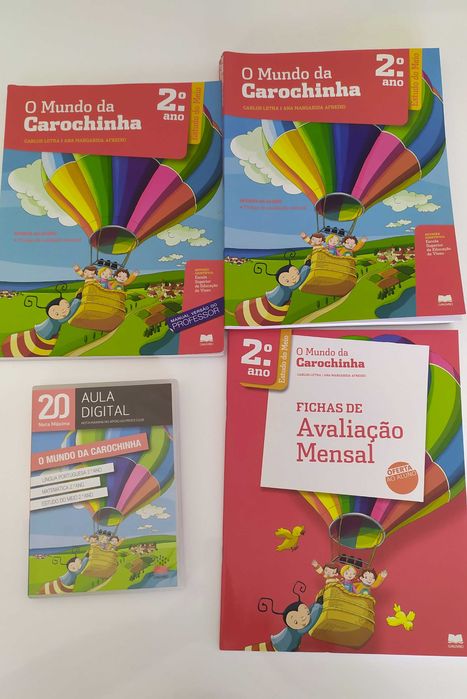 Livros, fichas de exercícios, etc. 2º ano