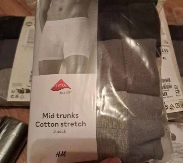 Комплекты мужских трусов H&M L на резинке
