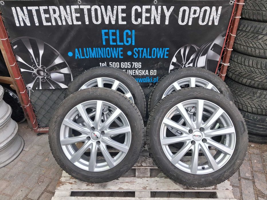 4x felgi alu R17 4x100 Dacia Sandero Jogger Renault Captur Scenic Kia