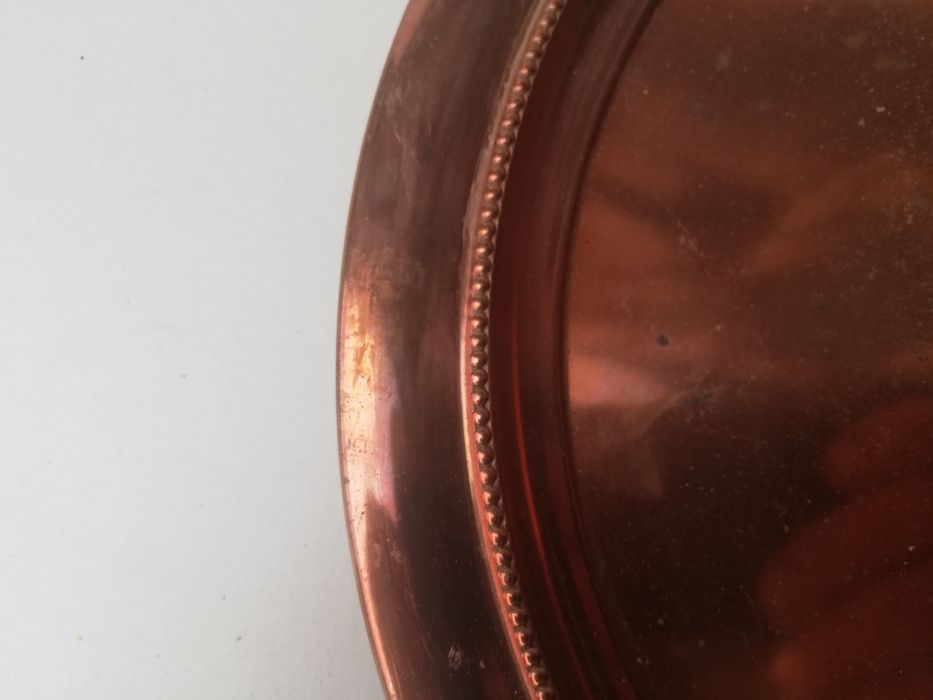 11. Taca miedziana 30cm  naczynie miedziane