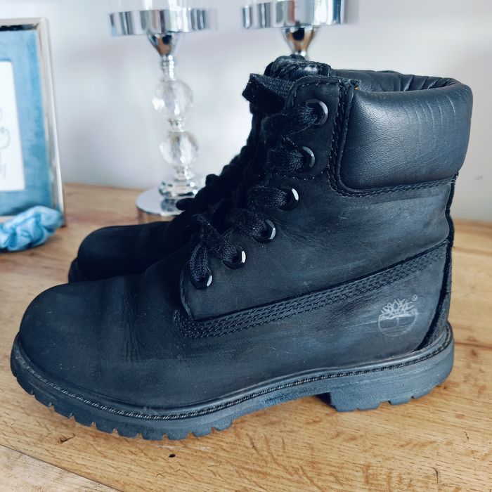 Trzewiki Timberland 6w czarne 37