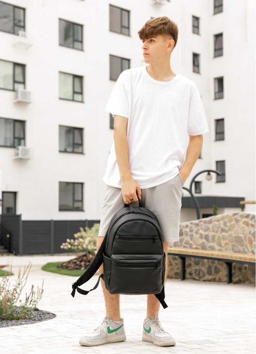 Качественный городской рюкзак ZARD LKT. Цвет: черный.