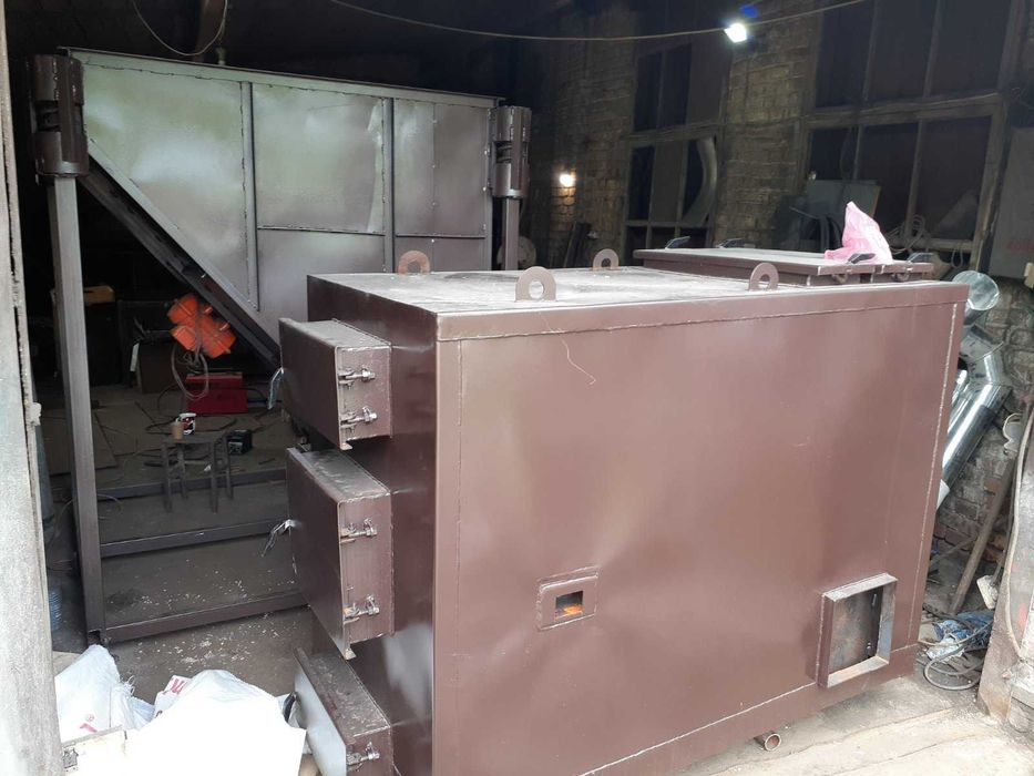 Котел з автоматичною подачею палива, агрокотел на агровідходах